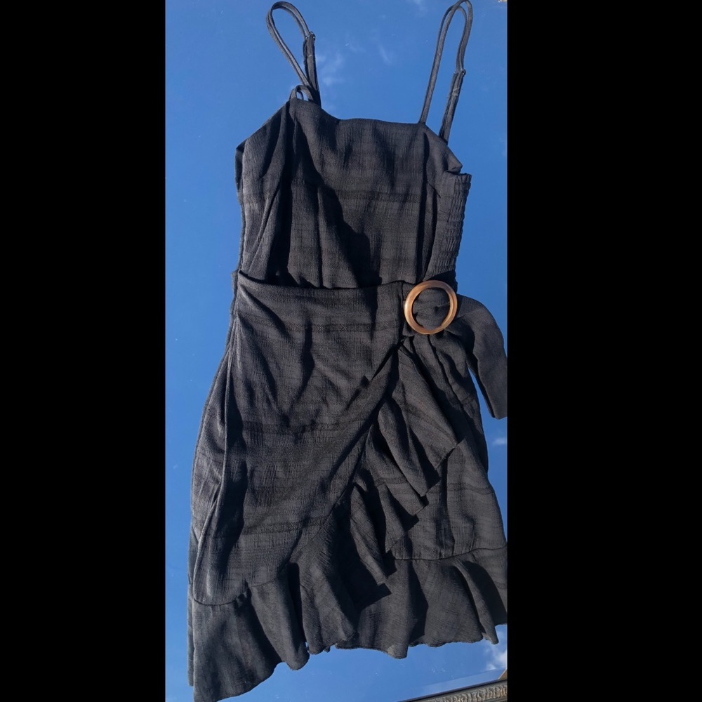 NWT American Eagle Black Wrap Dress